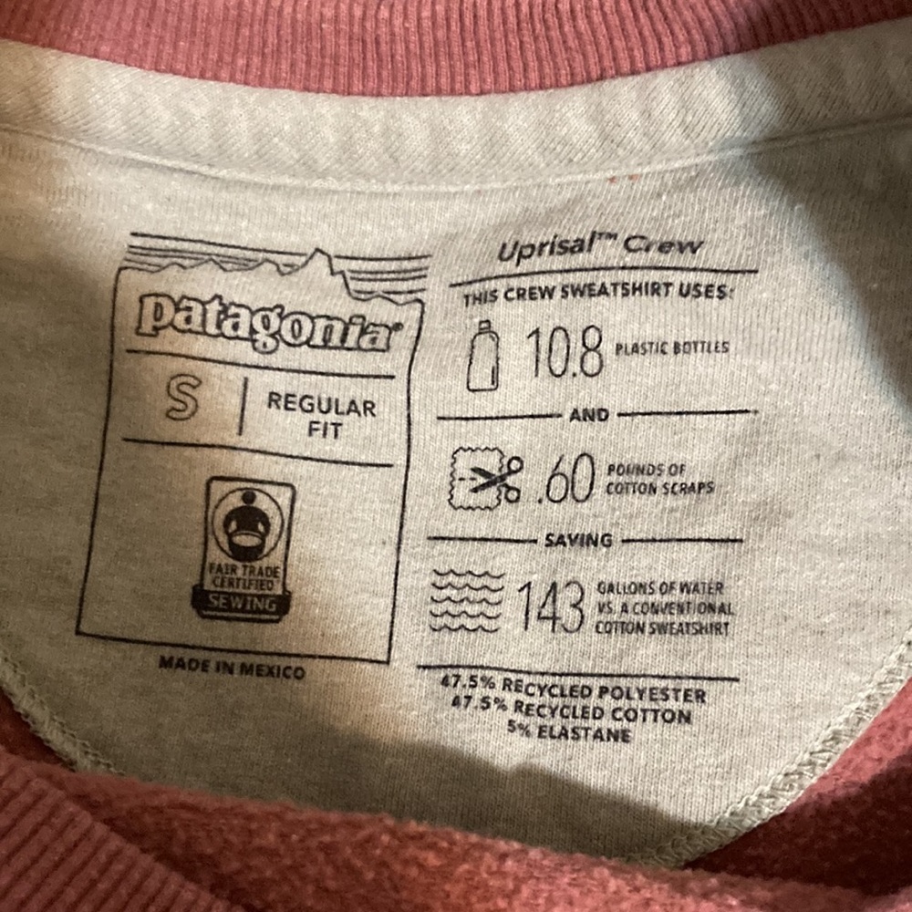 Patagonia Women’s Uprisal Crew Sweatshirt (size S) - Picture 4 of 5